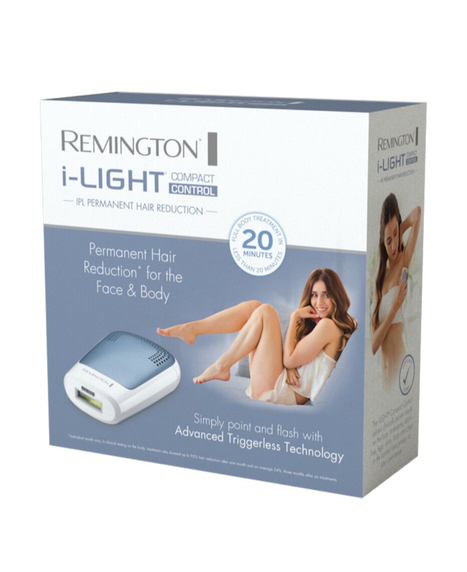 Remington iLight Compact Control IPL Long Term Hair Removal Device